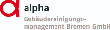 Logo von alpha Gebäudereinigungsmanagement Bremen GmbH