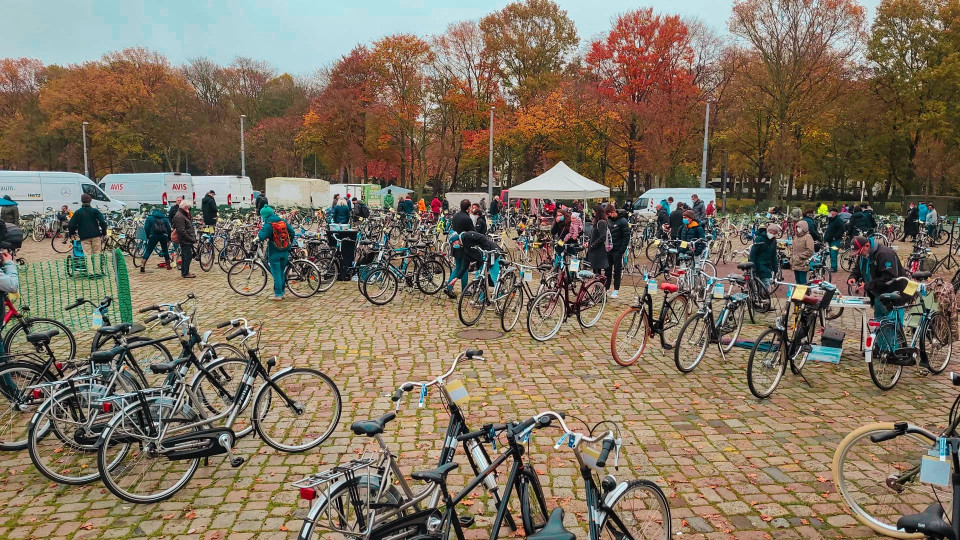 Fahrradmarkt "Fietsenbrse" in Bremen - ber 700 gebrauchte Fahrrder