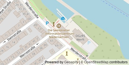 Ein Bild einer illustrativen Karte des Ortes