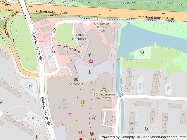 Tenter's Backhaus, Einkaufszentrum Berliner Freiheit