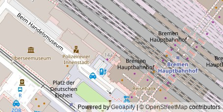 Ein Bild einer illustrativen Karte des Ortes